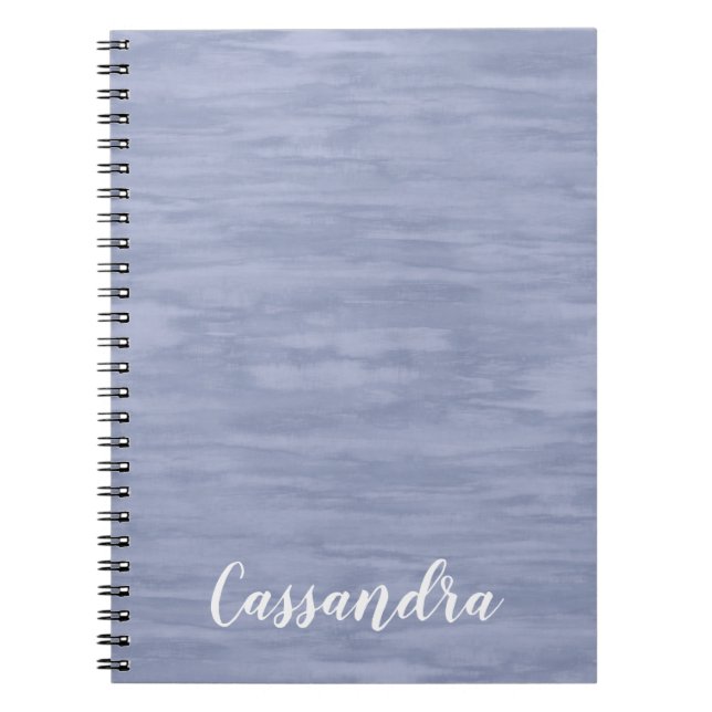Carnet bleu défraîchi (Devant)