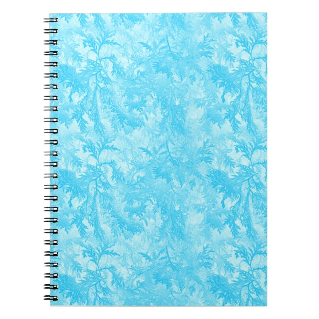 Carnet Bleu glace (Devant)