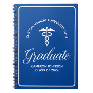 Carnet Bleu Médicale de l'école sur mesure