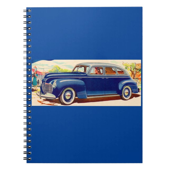 Carnet bleu Plymouth 1941 (Devant)