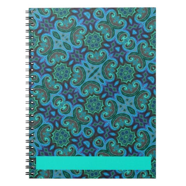 Carnet Bleu profond (Devant)