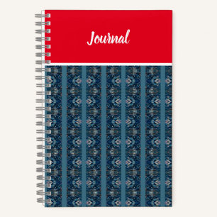 Carnet bleu/rouge par Adiela Akoo - CUSTOMISEZ-le