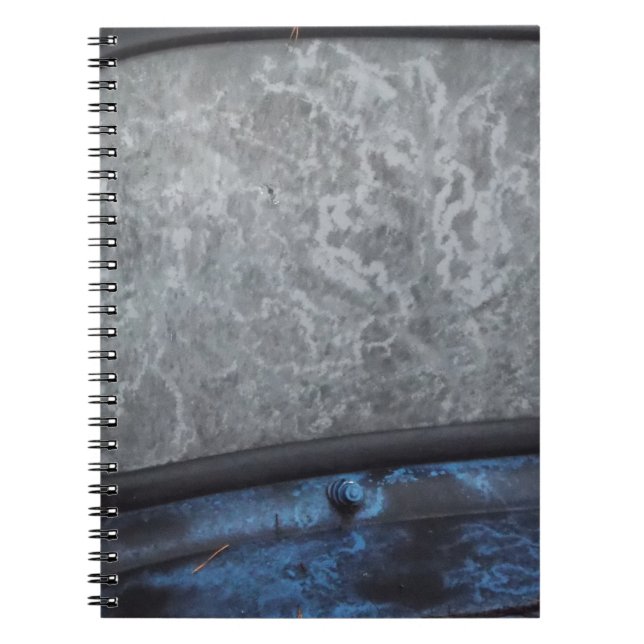 Carnet Bleu Truck fenêtre renversée (Devant)