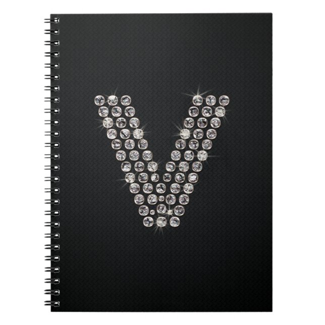 Carnet bling - V (Devant)