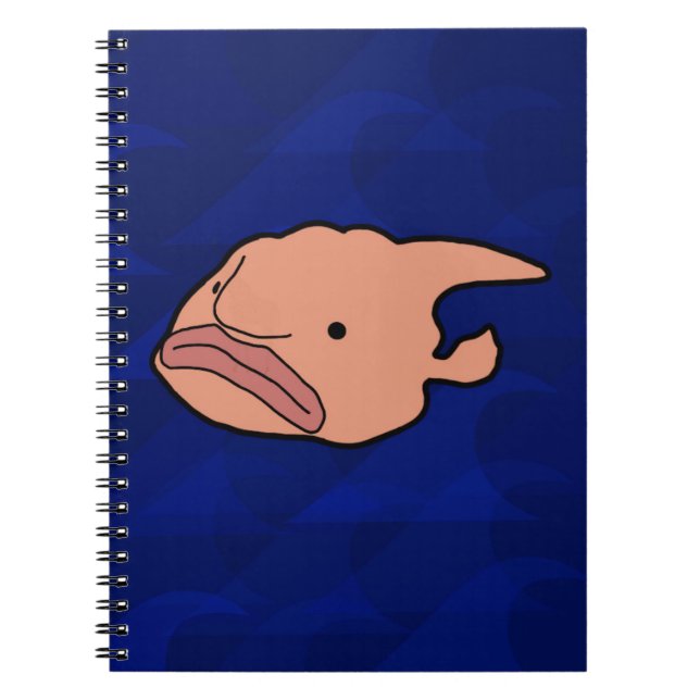 Carnet Blobfish (Devant)