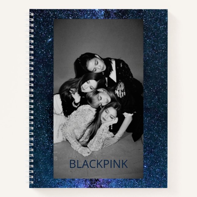 Carnet Bloc-notes à spirale BLACKPINK (Devant)