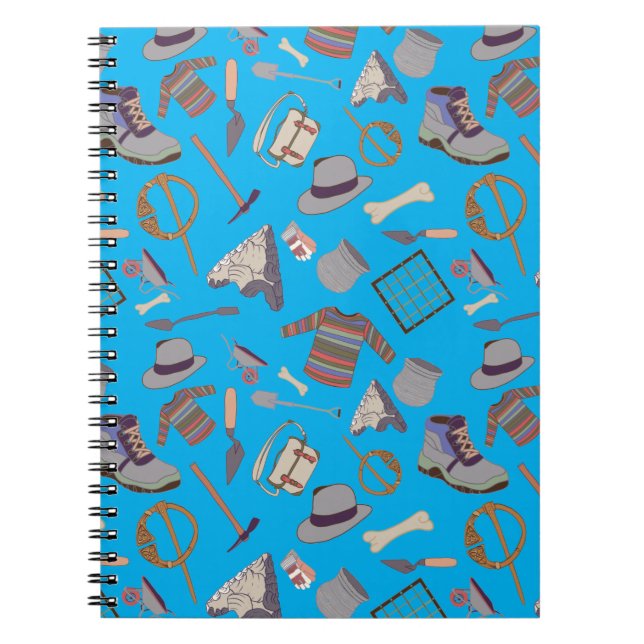 Carnet Bloc-notes archéologique (Devant)