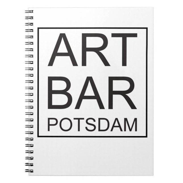Carnet Bloc-notes ART & Bar by ART & Commerz Potsdam (Devant)