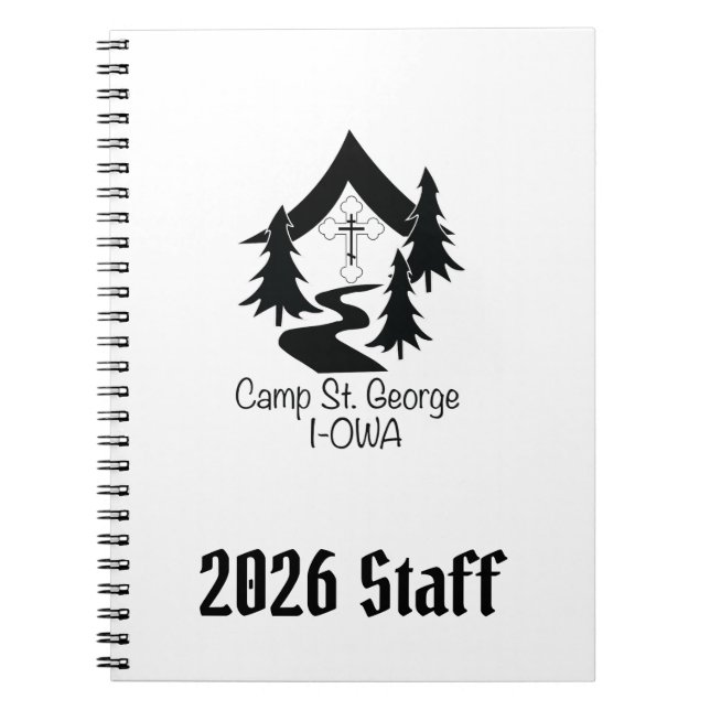 Carnet Bloc-notes de personnel (Devant)