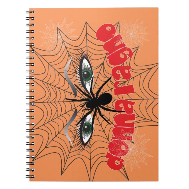 Carnet Bloc-notes de Spider Women (Devant)