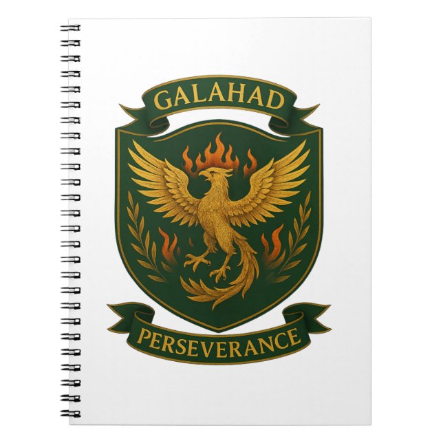 Carnet Bloc-notes Galahad (Devant)