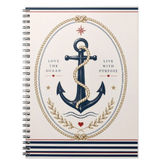 Carnet Bloc-notes nautique classique Sailorcore