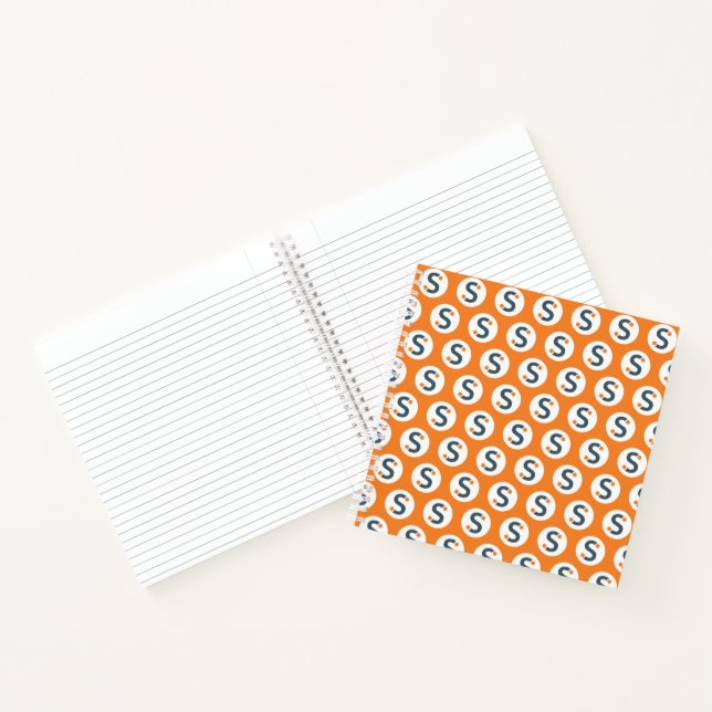 Carnet Bloc-notes - Orange (Intérieur)