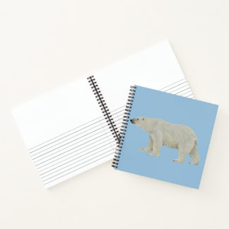 Carnet Bloc-notes pour ours polaire