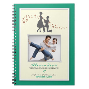 Carnet Bloc-notes Wedding planner de la mariée de proposi