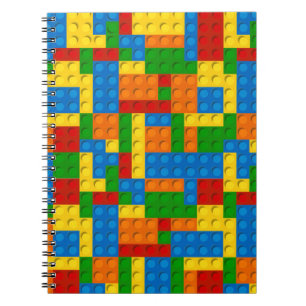 Carnet blocs en plastique coloré