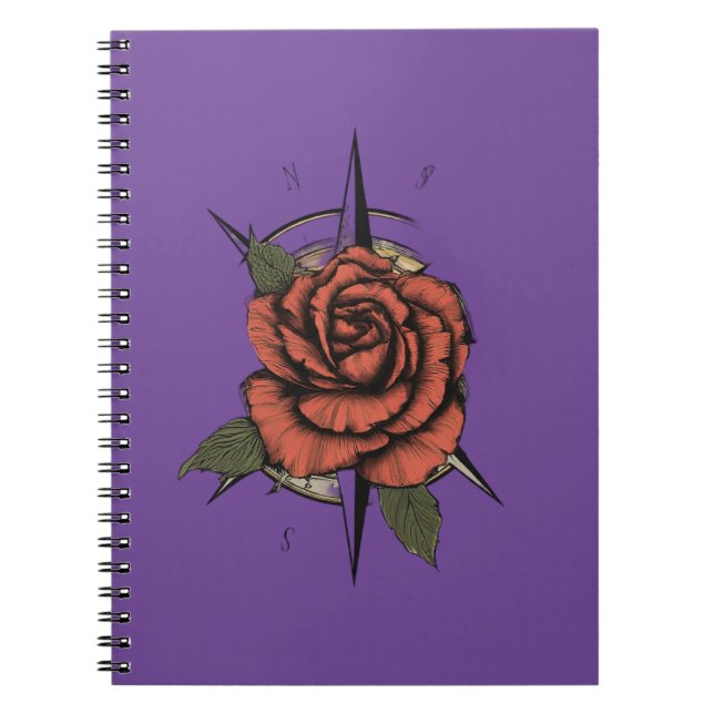 Carnet Bloom & Naviguer : Rose Compass Tee (Devant)