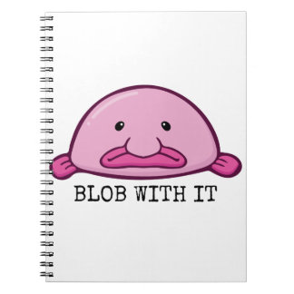 Carnet Bloquer avec / Blobfish