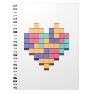 Carnet Bloquer le style du coeur du jeu