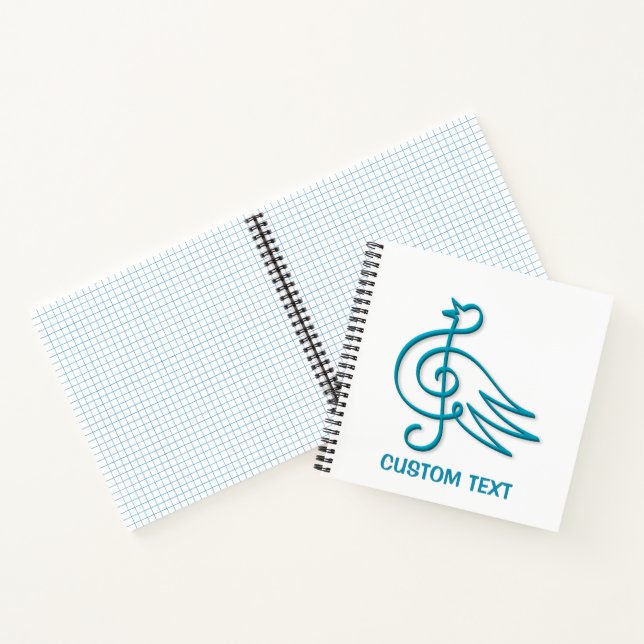 Carnet Blue Bird Music (Intérieur)