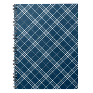 Carnet Blue clan moderne Clark Tartan Plaid