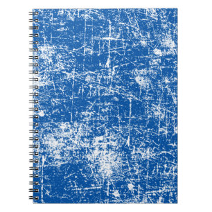 Carnet Blue Distressed