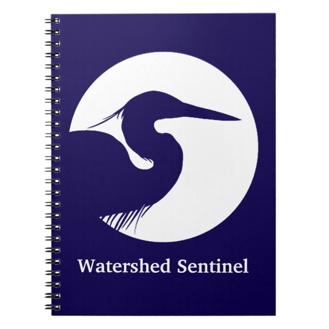Carnet Blue heron notebook (Devant)