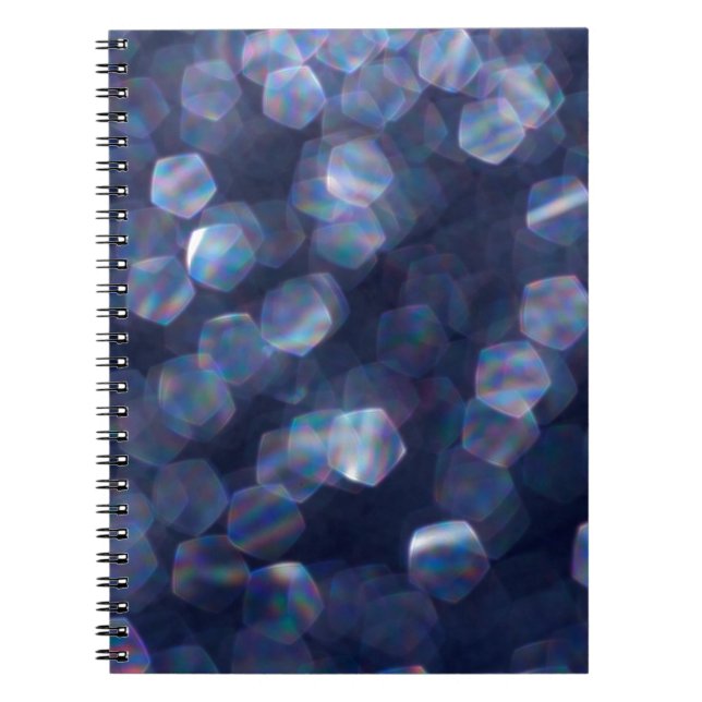 Carnet Blue Sparkle (Devant)