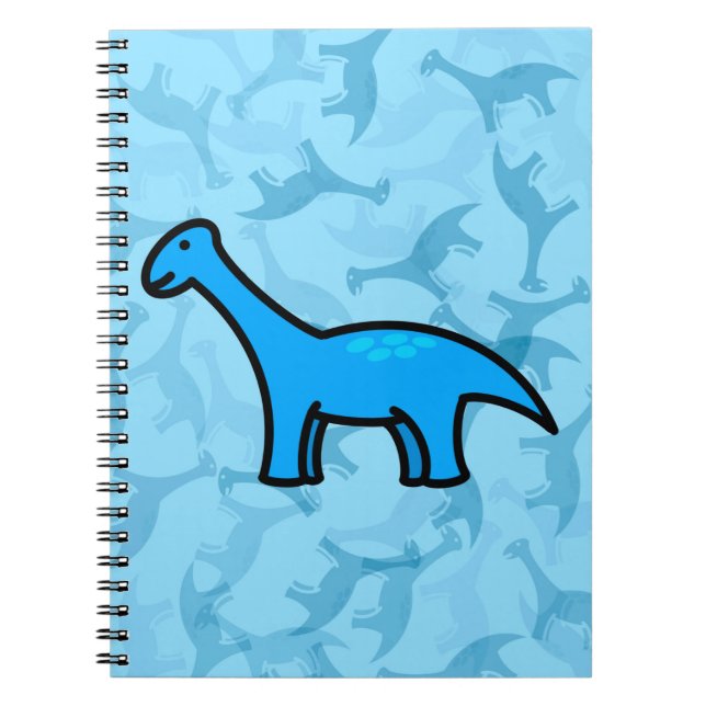 Carnet Blue Stegosaurus  (Devant)