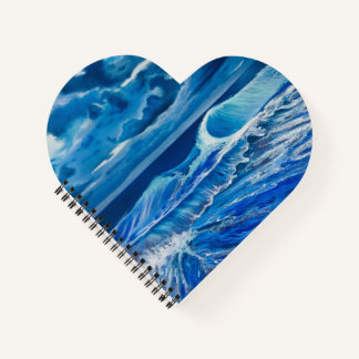 Carnet Blue Wave Love