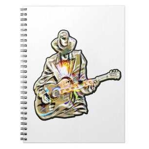 Carnet Blues Musician - Ressentez la musique