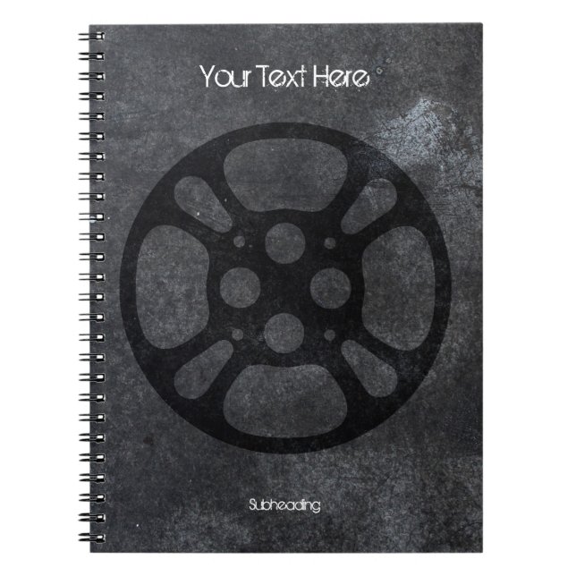 Carnet Bobine de film/carnet faits sur commande bobine de (Devant)