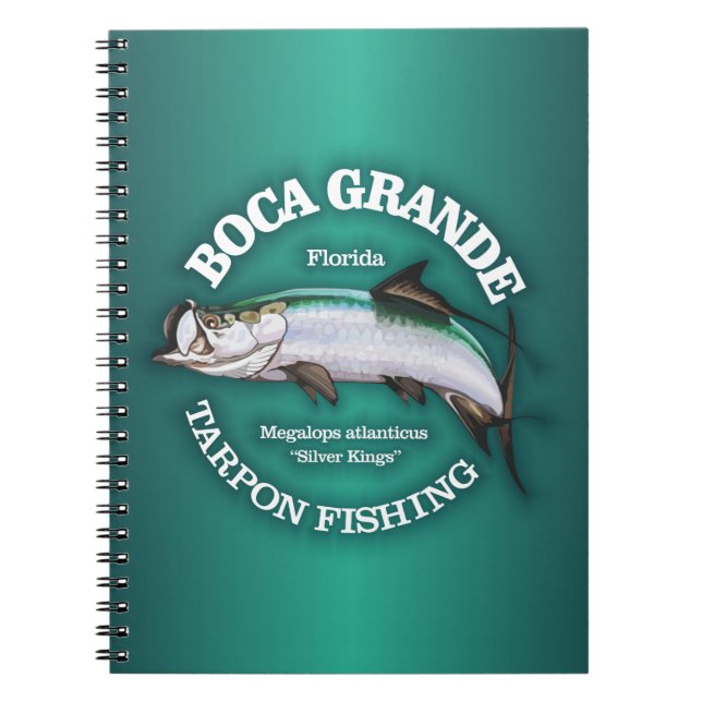 Carnet Boca Grande Tarpon Pêche (Devant)