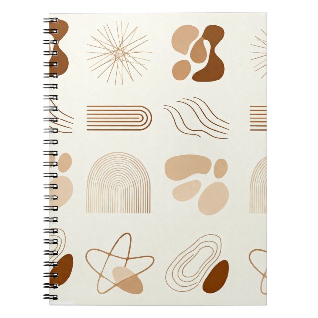 Carnet Boho Abstract Aesthetic Journa (Devant)