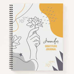 Carnet Boho Gratitude Journal, Law of Attraction