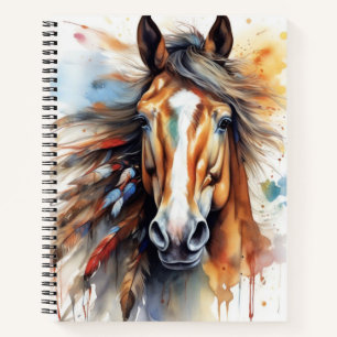 Carnet Boho Horse
