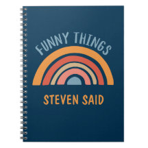 Boho Rainbow Choses Drôles que mon Enfant a Dit Pe