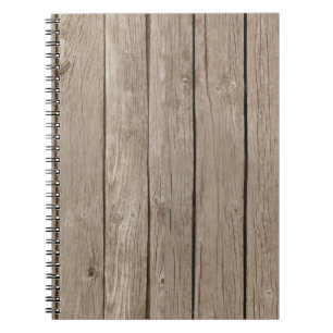 Carnet Bois rustique chic de Faux