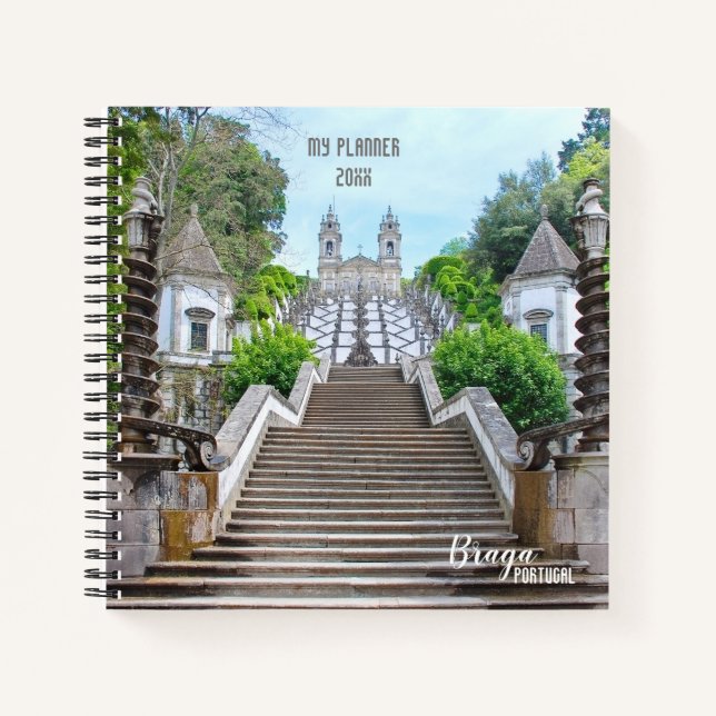 Carnet Bom Jesus Sanctuaire catholique photo, Braga, Port (Devant)