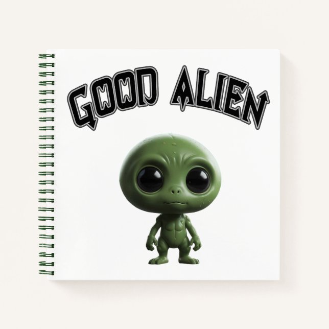 Carnet Bon alien (Devant)