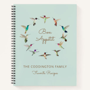 Carnet Bon Appétit California Hummingbirds Recette