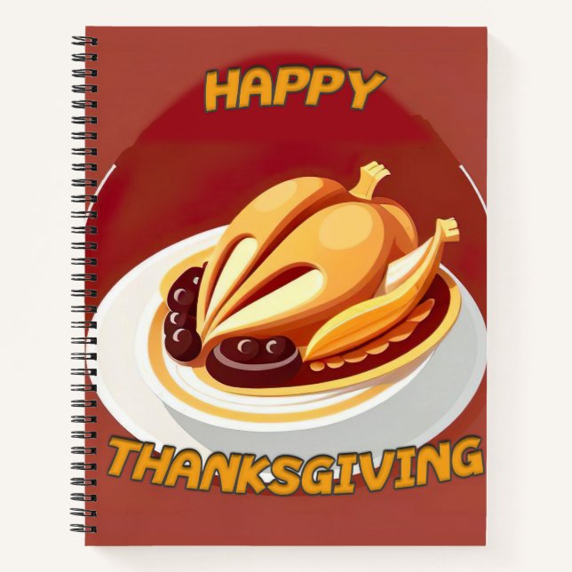 Carnet bon thanksgiving (Devant)