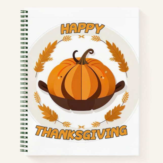 Carnet bon thanksgiving (Devant)