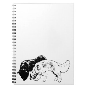 Carnet Bond calme en Silhouette