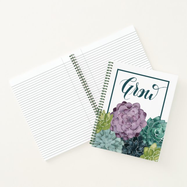 Carnet Bonheur plante | Grow Harvest Love (Intérieur)