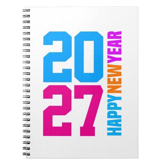 Carnet Bonne année 2027 (Devant)