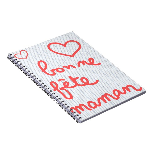 Carnet Bonne fête maman (Côté Droit)