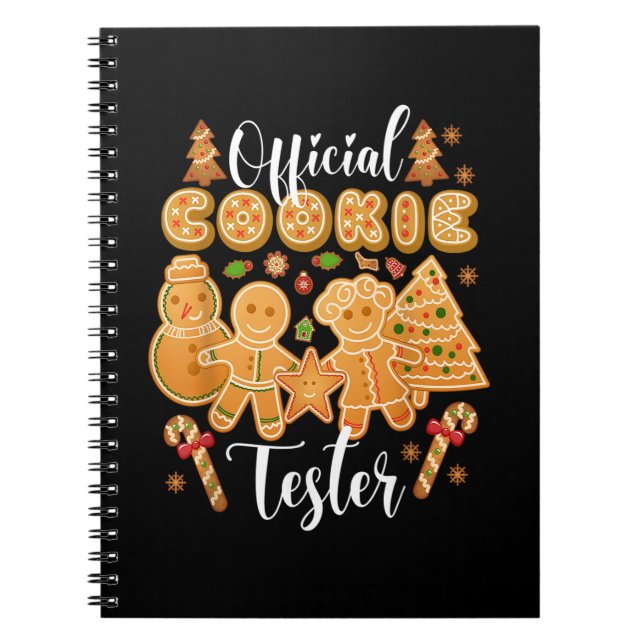 Carnet Bonnet de Noël officiel Tester Gingpain de Noël Ba (Devant)