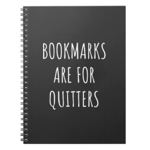 Carnet Bookmarks Are for Quitters