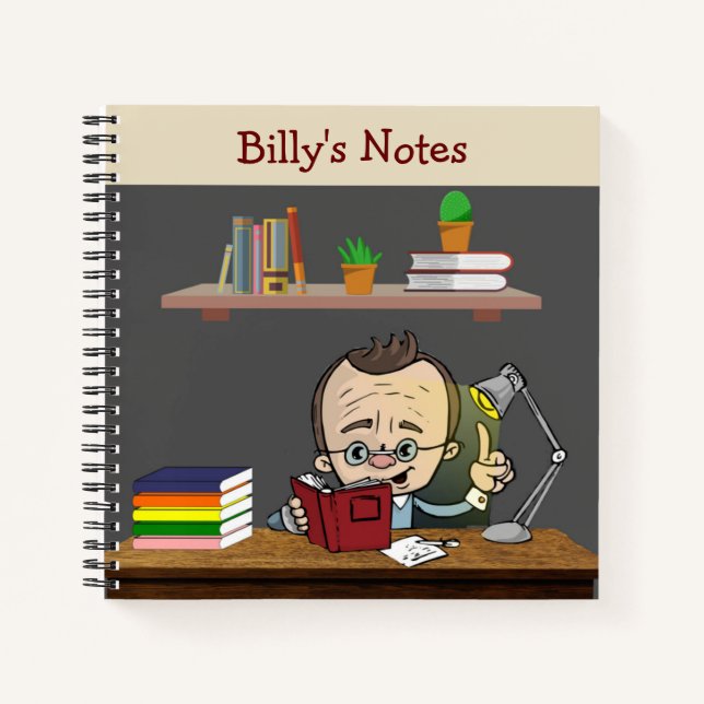 Carnet Bookworm Buddy (Devant)